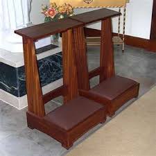 Kneelers Reclinatorios Altar En Casa Muebles