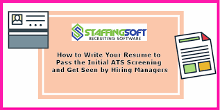 how to write your resume to pass the