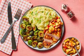 Brown Sugar Bourbon Pork Chops Recipe Hellofresh Recipe Pork Chop Recipes Hello Fresh Recipes Chops Recipe