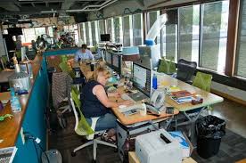 Ohio S Alternative Office Spaces High Tech Cool Digs Alternative Office Space Office Space Cool Office Space