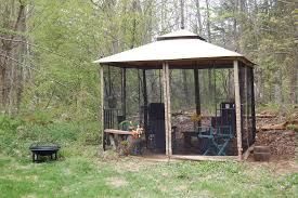 Located on a small farm in the peaceful countryside of southern lancaster county, pennsylvania, skilled amish craftsmen turn out charming, wooden playhouses and custom made storage sheds, garages and small barns. Backyard Creations Gazebo Replacement Parts 2021 A Nest With A Yard