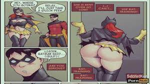 Batgirl Loves Robin - she wants it in her Ass || Big Dick Anal Cartoon  Comic - Pornhub.com