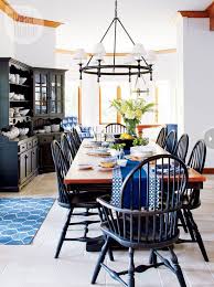 Interior Nautical Style Waterfront Cottage Style At Home Dining Room Design Dining Room Seating Home Decor