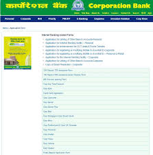 Visit our website, stop in, or call today: Corporation Bank India Online Banking 2021 2022 Eduvark