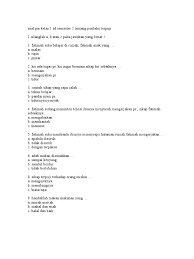 Ayo kita shalat pelajaran 10. Soal Pai Kelas 1 Sd Semester 2 Tentang Perilaku Terpuji