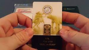 Many of these bars are stamped with the exact weight and fineness, and an individual serial number that is exclusive to you. Bullion Exchanges Igr 2 5 Gram 9999 Gold Bar Youtube