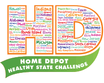 Home Depot Health Challenge Logo Health Challenge Challenges Health
