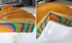 Puding dolgulu kek tarifi / puding dolgulu pasta nasıl yapılır puding dolgulu kek için malzemeler 3 gabungan kek coklat moist dengan puding karamel ni memang sangat sedap dan sesuai rasanya. Cara Buat Kek Puding Karamel Pelangi Resepi Mudah Guna Sukatan Cawan Daily Makan
