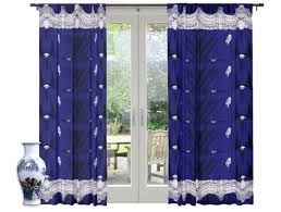 Heart dreamcatcher watercolor native american design window living room curtain. Drapery Living Room Curtains Blue Decorative Curtains Indian Style Artikrti