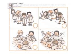 Acciones Buenas O Malas Secuencias De Imagenes Dibujos Accion