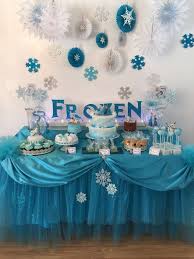 These are unique ideas for a frozen themed birthday party! Frozen Disney Birthday Party Ideas Photo 2 Of 17 Disney Frozen Birthday Party Disney Birthday Party Frozen Themed Birthday Party