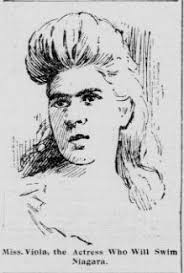 SHE WILL SWIM NIAGARA: Millie Viola