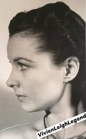 Vivien Leigh's pictured in profile as Scarlett O'Hara. 🎥 Gone ...