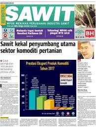 17 januari 2019 ketua pejabat mpob caw terengganu pengarah wilayah timur tarikh : Industri Sawit