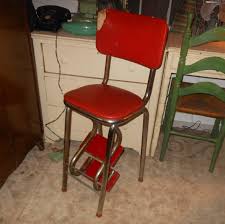 vintage kitchen stool with folding