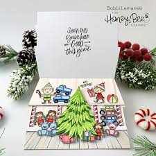 There is a betting round between each dealt card and you try to make the best five card hand. Welcome To The North Pole Toy Co Honey Bee Stamps