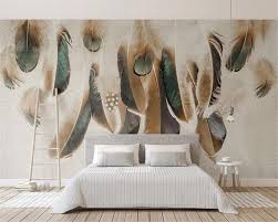 Check spelling or type a new query. 3d Wallpaper Walls Modern Fashion Retro Feather Pattern Tv Bedroom Background Wall Hd Digital Printing Wallpaper From Yunlin188 37 19 Dhgate Com