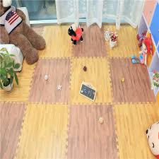 It's also far easier to clean them once. Wood Grain Floor Mat 3 8 Inch Thick Foam Interlocking Flooring Tiles With Borders Each Tile Measures 1 Square Foot Home Offi Manufacturers And Suppliers Luoxi