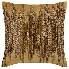 Free shipping on orders over $25 shipped by amazon. Gold Throw Pillow Cover Antique Gold Beaded Velvet Gold Spill Contemporary Decorative Pillows By The Homecentric Houzz