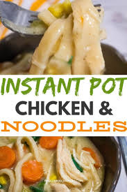 Instant Pot Chicken And Dumplings With Noodles Recipe Instant Pot Chicken Soup Recipes Chicken Noodle Instant Pot Recipes Chicken