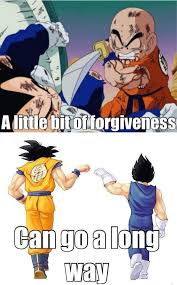 Yeah with all the crud we as the fans put krillin through, of all the original human z fighters in dragon ball z and super, he's the only one strong enough to at. One Of Goku S Teachings Dragon Ball Know Your Meme