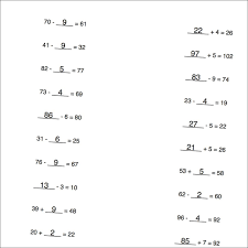Math Worksheets Mixed Addition And Subtraction Problems Math Worksheets Free Math Worksheets Pre Algebra Worksheets