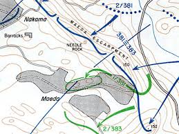Marine corps' history on okinawa and remember those who have gone before them. Pacific Wrecks Map Of Maeda Escarpment 25 29 April 1945 On Okinawa Island Enlargement