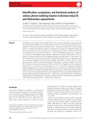 We did not find results for: Pdf Identification Comparison And Functional Analysis Of Salivary Phenol Oxidizing Enzymes In Bemisia Tabaci B And Trialeurodes Vaporariorum