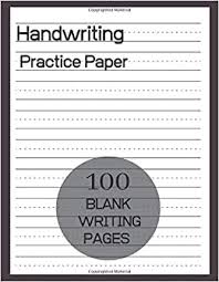 Milhares de fotos novas de alta qualidade são adicionadas todos os dias. Handwriting Practice Paper 100 Blank Writing Pages Blank Handwriting Practice Books For Kids 100 Page Dotted Line Handwriting Jes 9798648417137 Amazon Com Books
