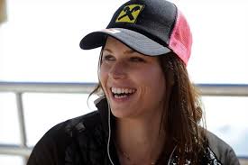 Smučarska kraljica se že znoji