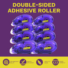 All of the scrapbook.com clear double sided adhesive rolls. Arts Crafts Sewing Permanent Double Sided Adhesive Tape Dispenser For Scrapbooking 0 3 Inch By 360 Inch Atack Double Sided Tape Adhesive Runner Roller Card Making And Crafts Acid Free And Archival Safe 8 Pack Scrapbooking