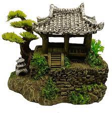 Temple Ruins Fs177 Fantasea Aquarium Miniature Zen Garden Fish Tank Decorations Zen Garden