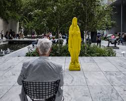 Katharina Fritsch Madonnenfigur Madonna Figure 1981 89 Moma Artmuseum Sculpture Garden Hirshhorn Museum Museum Sculpture