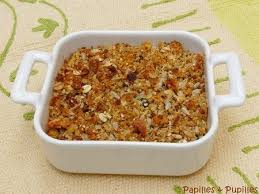Recette De Crumble De Courgettes Aux Cereales Et A La Feta Recette Recettes De Cuisine Recette Crumble Crumble