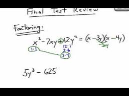 Maybe you would like to learn more about one of these? How To Factor Trinomials Difference Of Cubes Youtube