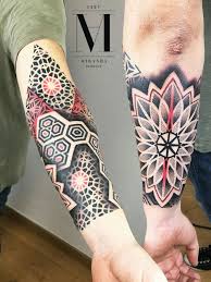 Mandalas Pattern Tattoo Modern Tattoos Geometric Tattoo