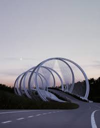 Penda Designs Bridge Inspired By Olympics Rings For 2022 Beijing Winter Games In 2020 Bridges Architecture Bridge Design Winter Olympics