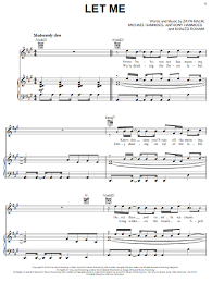 Check out our complete piano by chords course where you'll go through a journey that combines both piano lessons and piano tutorials that will make you i only started to play about six weeks ago but the last hour of watching your videos about chord progressions has been something of a revelation. Zayn Let Me Piano Chords Sheet Music Notes