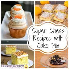 Pin On The Best Recipes With Cake Mix