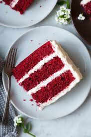This red velvet cake recipe would taste great with just about any frosting, but i wanted to stick with the classic combination of cream cheese frosting and red velvet cake. Red Velvet Cake With Cream Cheese Frosting Cooking Classy