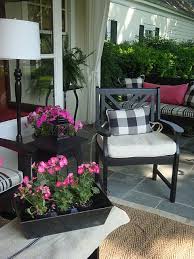 Black And White Patio Furniture Ideas The Polohouse Summertime Outdoor Rooms Outdoor Porch Patio Decor