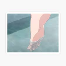 Anime Feet Water Metal Print for Sale by CutieFeets | Redbubble