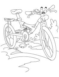 Mountain coloring pages will take young artists to the land of steep slopes, fast rivers, dense forests and fluffy clouds, as if lying on mountain peaks. Smiling Bicycle Coloring Page Coloring Sun Coloring Pages Bicycle Day Coloring Pictures