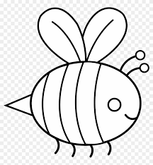 Polish your personal project or design with these bee transparent png images, make it even more personalized and more. Cute Bumble Bee Line Art Cartoon Bee Black And White Cute Clipart 1022220 Pikpng
