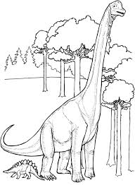 Kleurplaat Dino Thema Kleurplaten