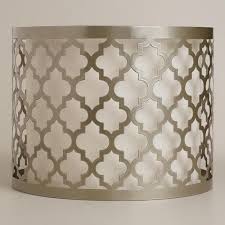 Moroccan Lattice Drum Table Lamp Shade Rustikale Lampenschirme Diy Lampenschirm Trommeltisch
