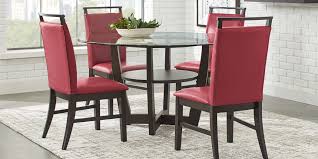 Wine & dine let's face it: Red Dining Room Table Sets