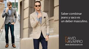 Ver más ideas sobre jeans para hombre, jeans, pantalones vaqueros hombre. Como Combinar Jeans Con Saco Asesor De Imagen Y Comunicacion