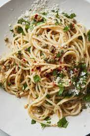 Midnight Pasta With Garlic Anchovy Capers And Red Pepper Recipe Recipe Stuffed Peppers Recipes Anchovies