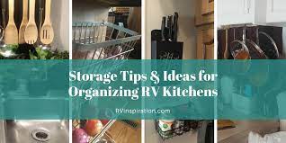 Check out our selection of smart kitchen storage solutions and clever design ideas that will help you make the most of the space you have. 25 Storage Tips Ideas Hacks For Organizing Camper Kitchens Rv Inspiration